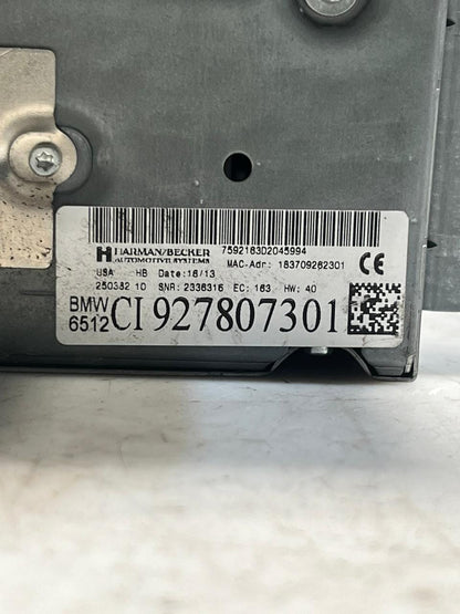 2007-2013 BMW X5 E70 E71 E72 X5 X6 CIC HARMAN Infotainment Computer 9278073 OEM
