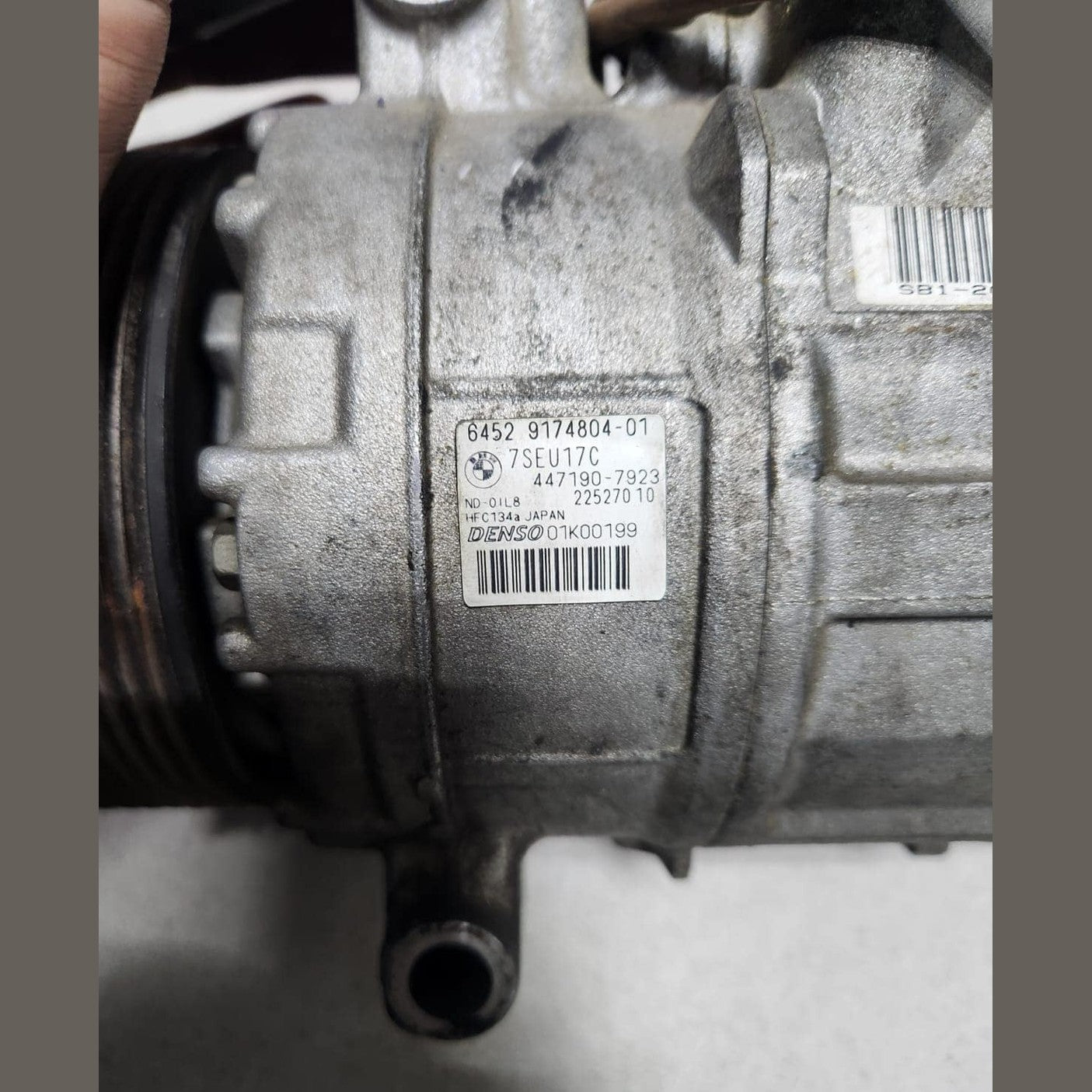2008-2010 BMW 535i AC Compressor Clutch 9174804 535i 535xi N52