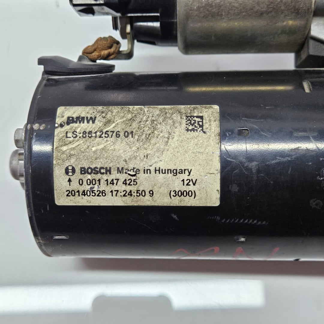 8612576-2012-2018 BMW 3-Series 320i 328i 2.0L N26 gas Engine Starter Motor OEM