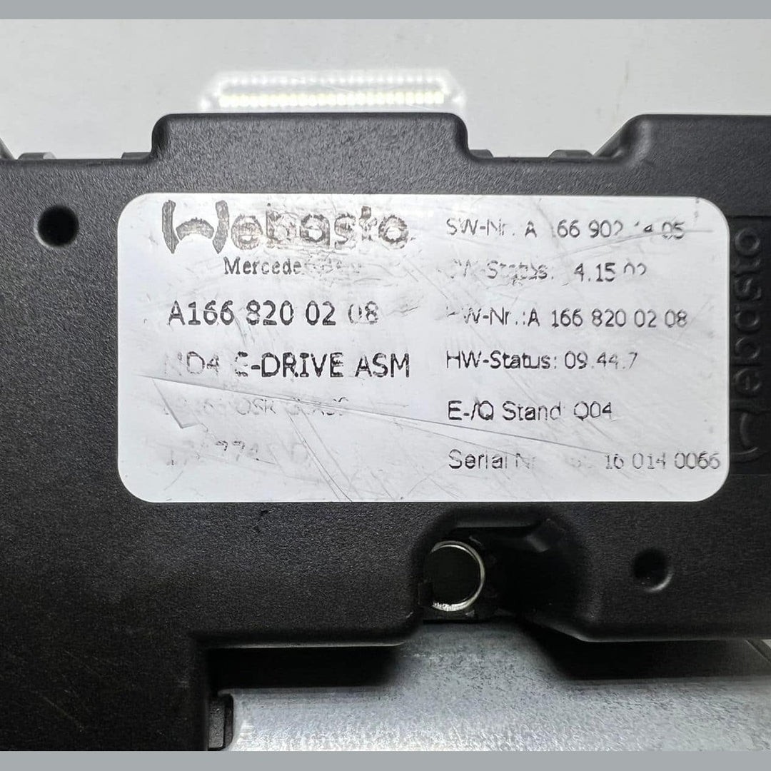 2017-2019 Mercedes-Benz GLS550 Sunroof Motor A1668200208 GLE Class W166 and GLS 