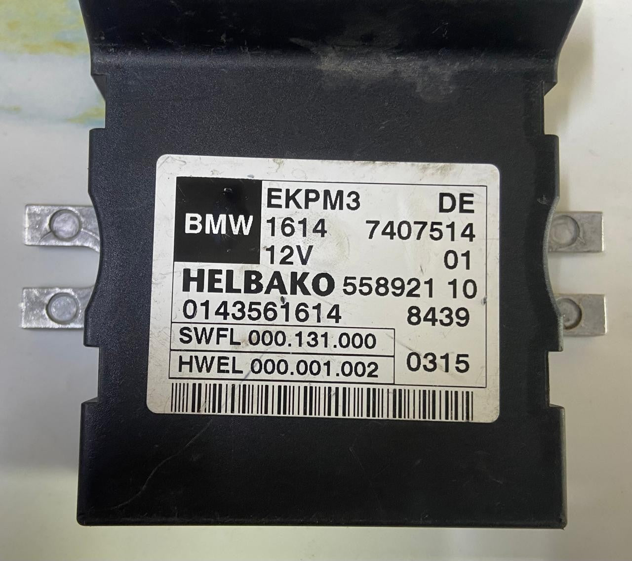 OEM BMW 3 Series F30 F35 F31 Fuel Pump Control Unit Module 7407514