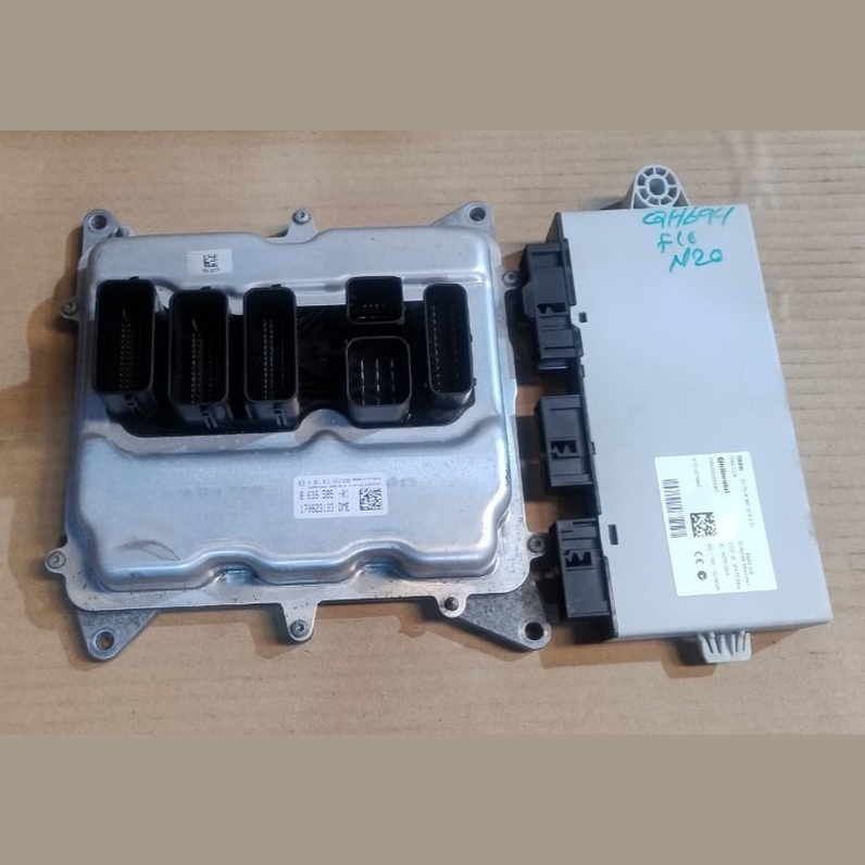 BMW 520i F30 F31 F32 LCI N20 ENGINE CONTROL UNIT ECU +CAS DME - 8639595