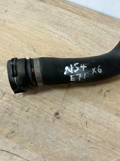 08-19 BMW E70 F71 F16 F15 X5 3.0L ENGINE COOLANT RADIATOR UPPER HOSE TUBE OEM