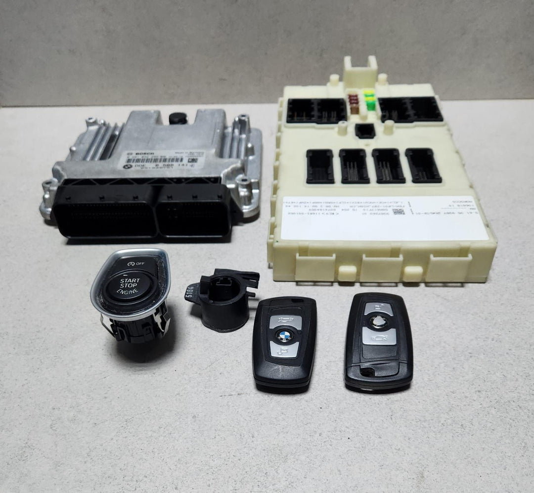 BMW Engine Control Unit DDE 8589141 F30 320D and F34 420D diesel B47 ECU SET