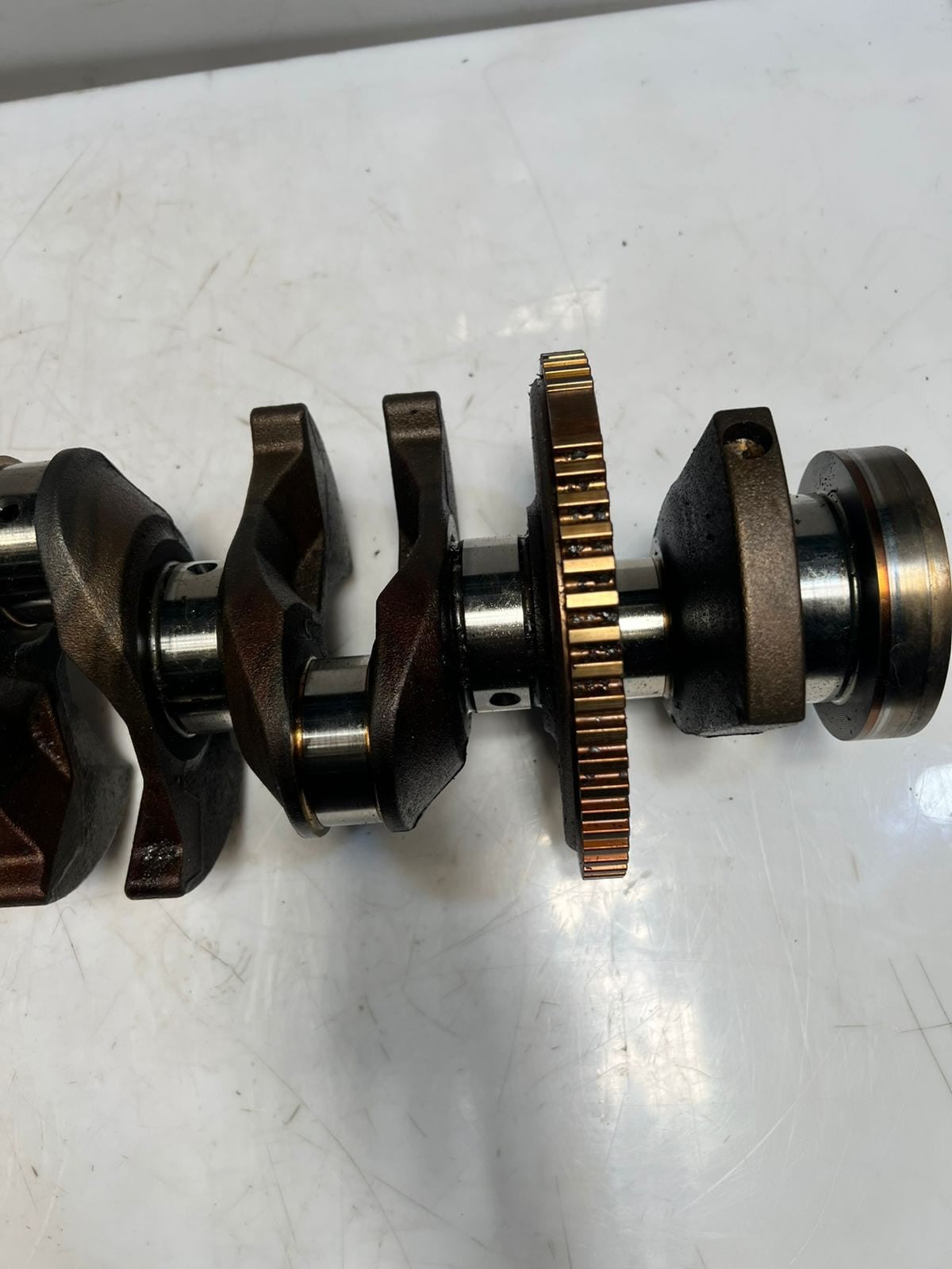 2006-2007 BMW 325i 3 Series E90 2.5 petrol N52 Engine Crankshaft 7553287 OEM