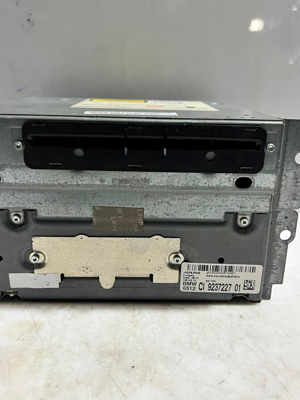 2010 BMW 5 Series GT F07 N55 535I models Radio HEAD UNIT CD NBT 9237227 OEM