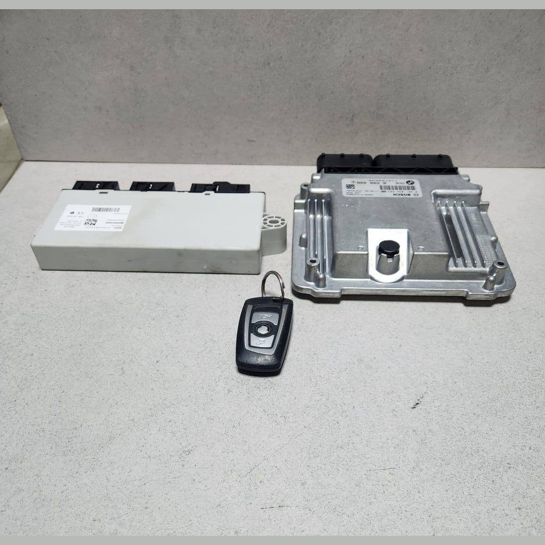 2017 BMW X3 Engine Control Unit DDE 8598806 F25 2.0D DIESEL ECU SET 