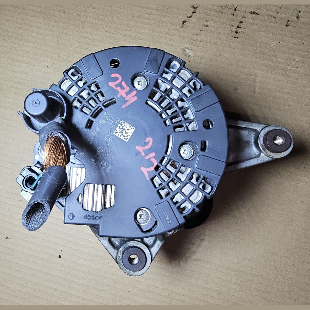 14-20 Mercedes-Benz W212 W205 OM274 Alternator Generator A000 9060922 Bosch