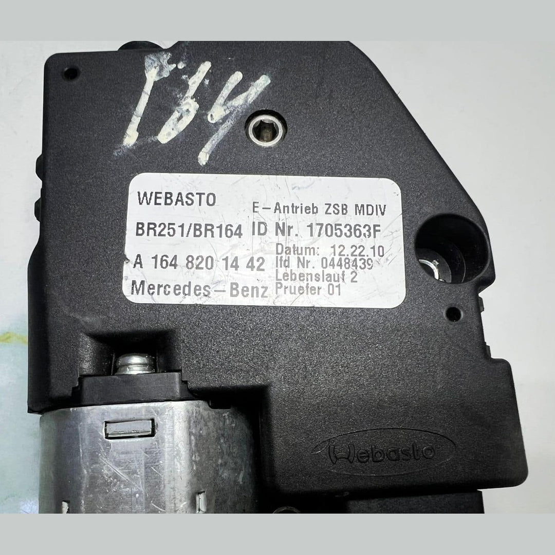 2007-2012 Mercedes ML350 Sunroof Motor A1648201442 ML350, ML500, GL450, GL550,