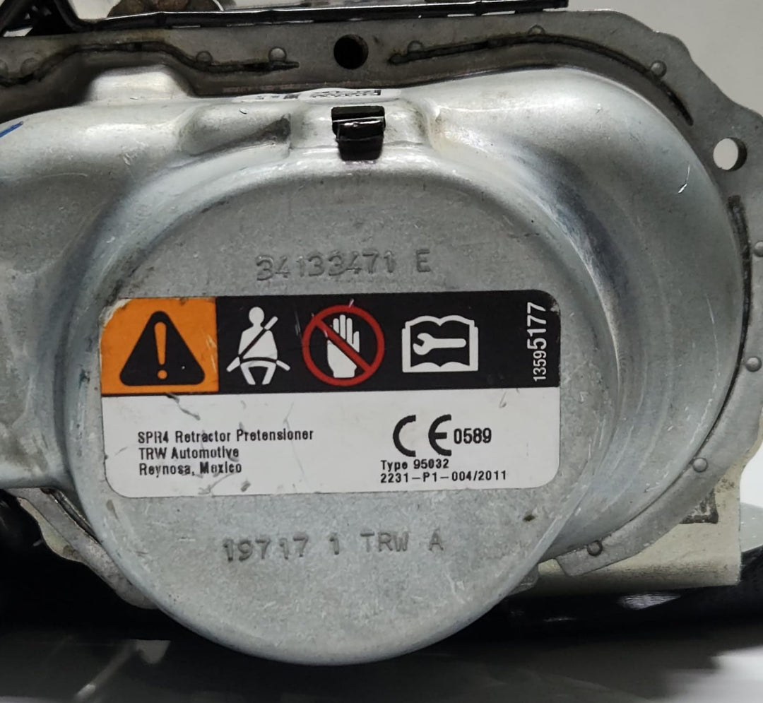 2017-2024 BMW X3 Seat Belt P34246160D X3 G01 