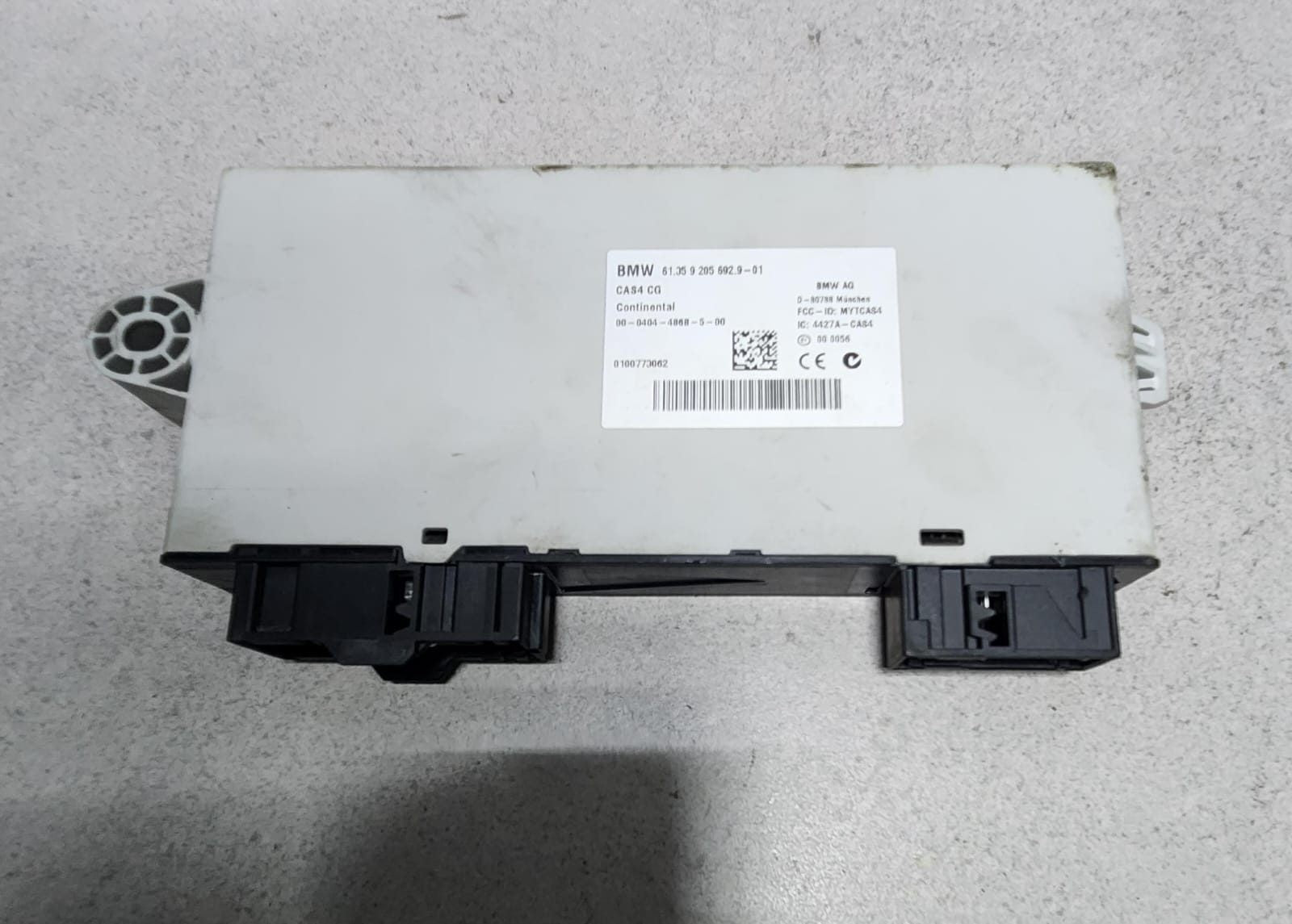 2009-2012 BMW 750i Engine Control Module 7598345