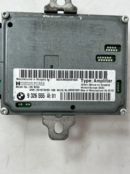 2011-2016 BMW F10 528i 535i 550i Harman Becker AMP Amplifier 932655501 OEM