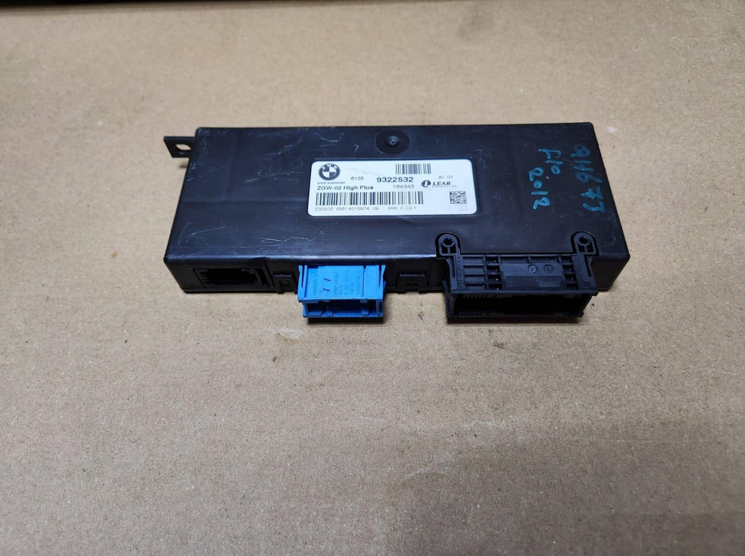 BMW Central Gateway Module 9322532. F07 GT, F10, and F11