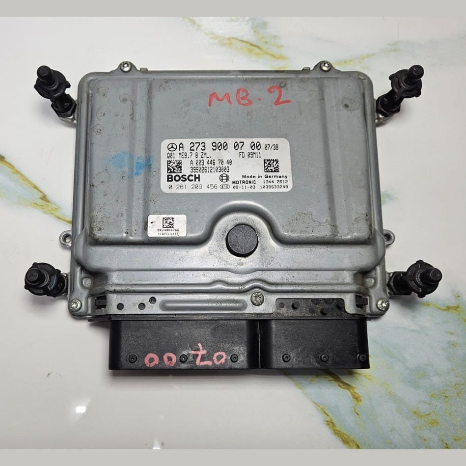 08-12 Mercedes W212 E-Class Engine Control Module Unit ECM ECU A273 9000700 OEM