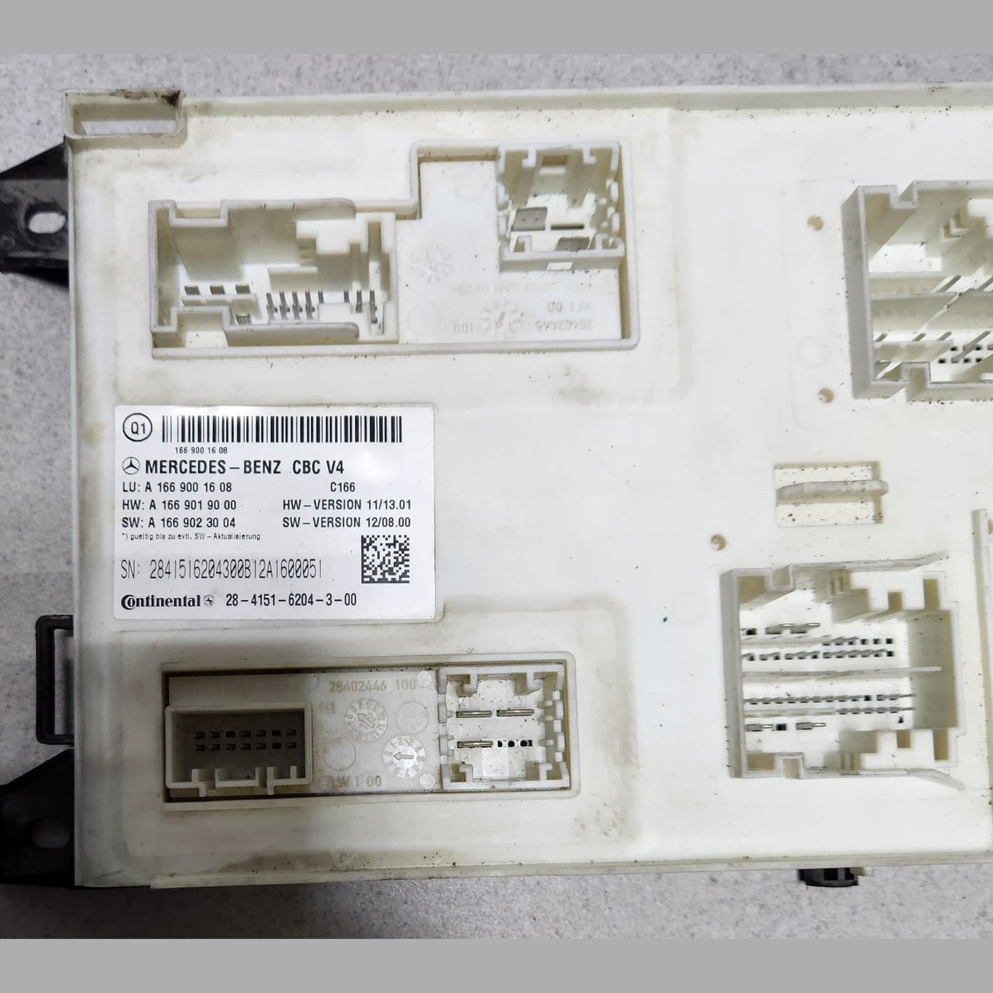 2015 Mercedes-Benz ML250 Sam Control Unit A1669001608 W166 and W292 