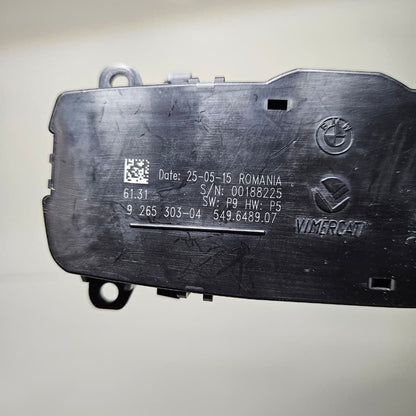 OEM BMW F20 F21 F30 F31 Headlight Switch Light Control Element 9265303