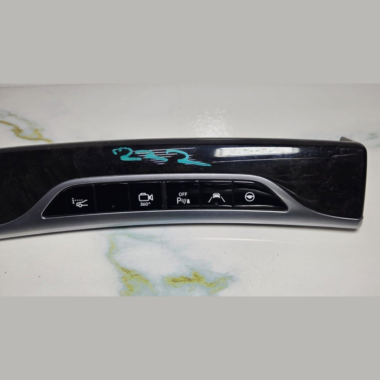 14-17 Mercedes W222 S550 Front Lane Park Assist Camera Control Panel A2229059105