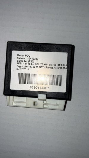BMW pdc module 1 ser F20 2015 6871243 114D LCI