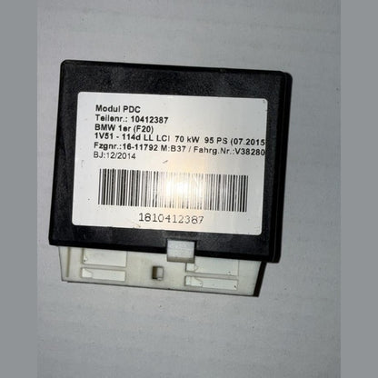 BMW pdc module 1 ser F20 2015 6871243 114D LCI