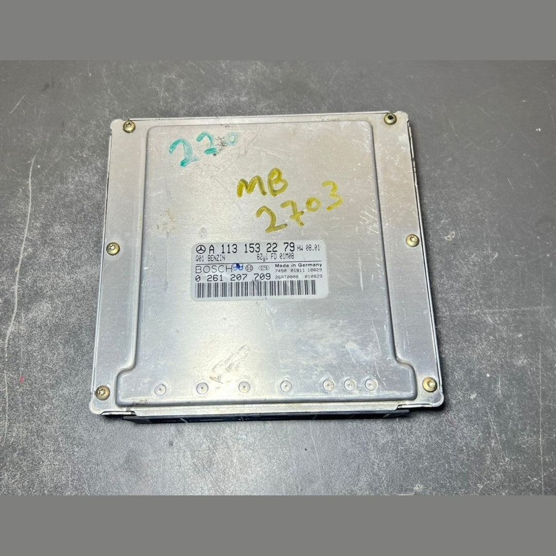 01-06 Mercedes W220 S-Klasse Motorsteuergerät Einheit ECM ECU A113 1532279 OEM