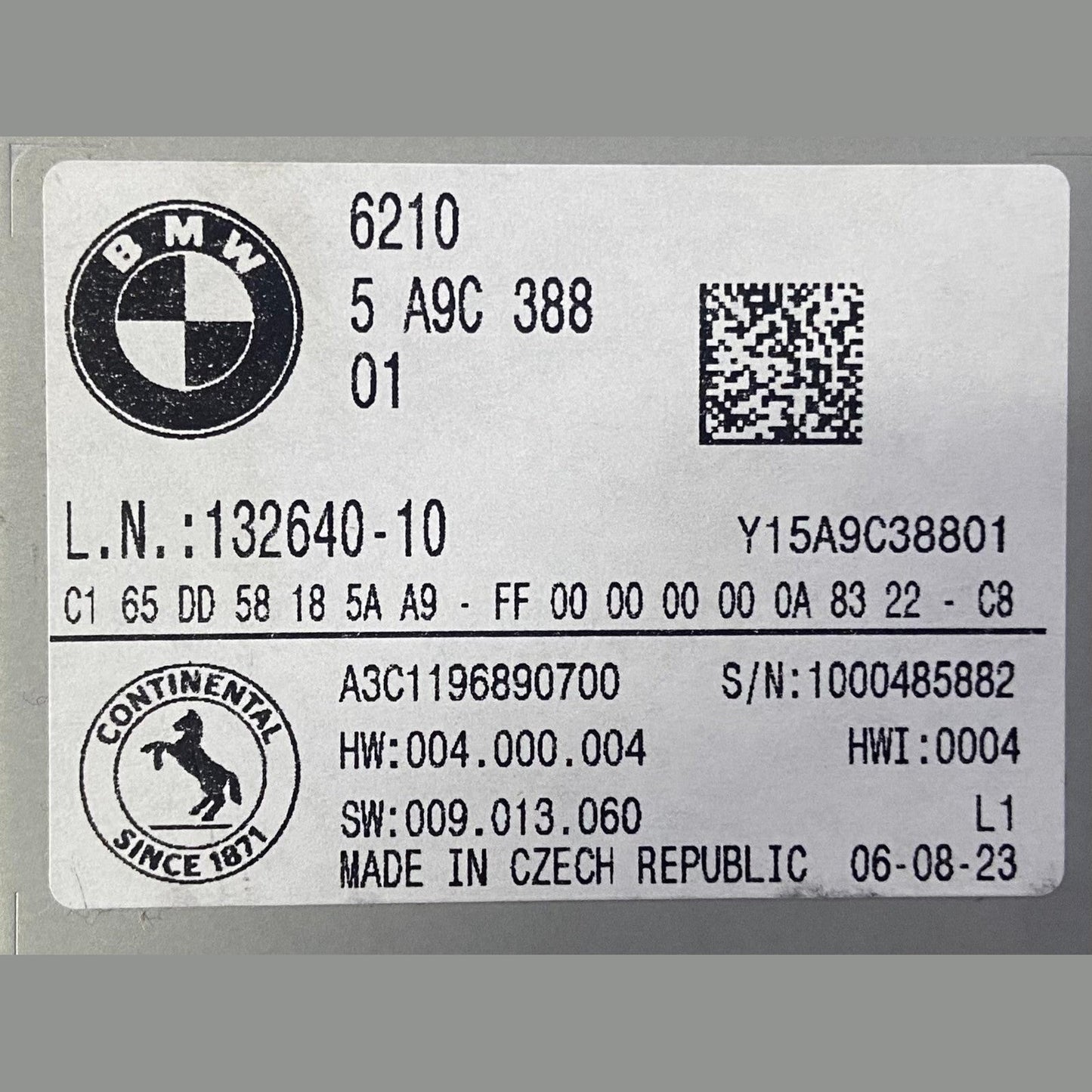 OEM BMW 330i G20 G21 G61 Speedometer Instrument Cluster Module 5A9C388