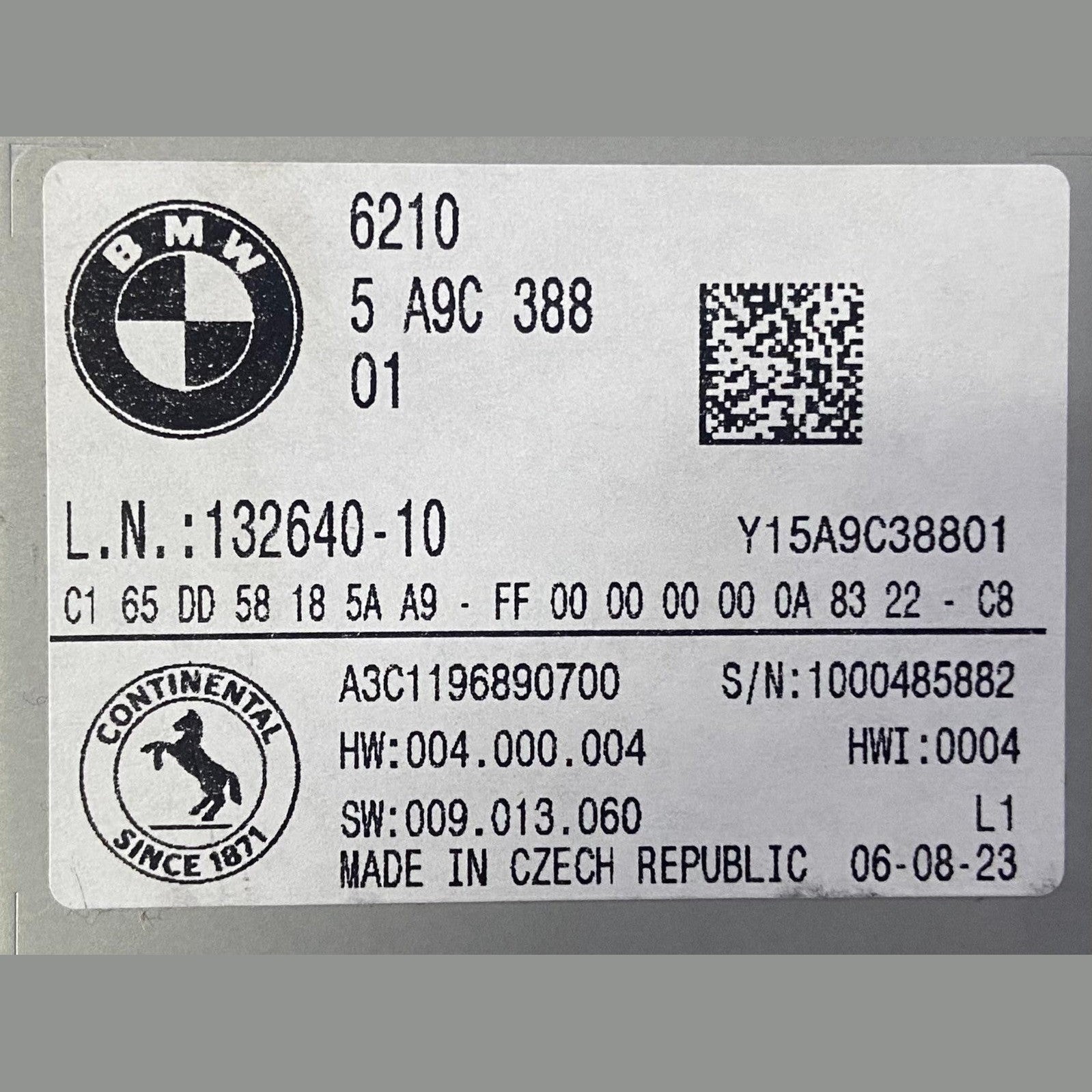 OEM BMW 330i G20 G21 G61 Speedometer Instrument Cluster Module 5A9C388