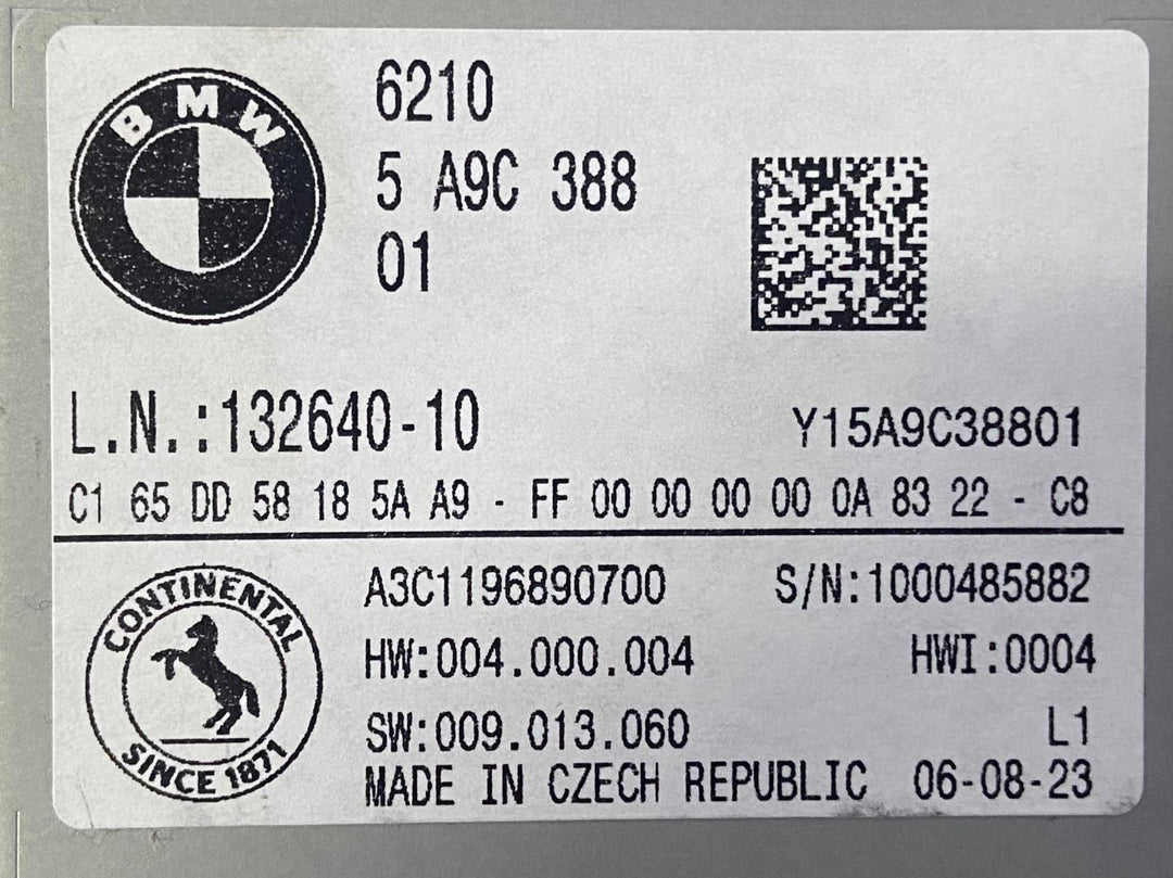 OEM BMW 330i G20 G21 G61 Speedometer Instrument Cluster Module 5A9C388