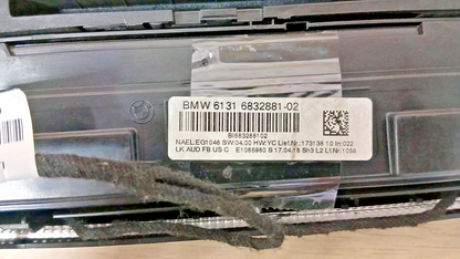 BMW OEM F30 F32 F22 Climate AC Audio CD Control Panel Switch 6832881