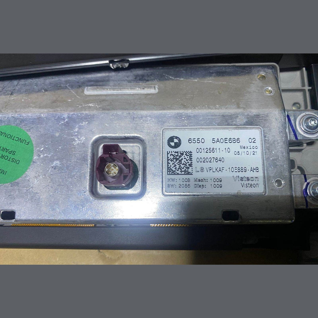 2020-2022 BMW X6 G06 Central Information Display 5A0E6B6  X5 G05 X6 G06 X7 G07