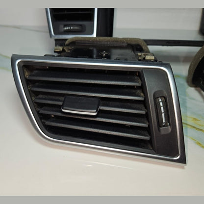 12-16 Mercedes W166 Dash Dashboard Center \ Left & Right A/C Air Bezel Trim Set