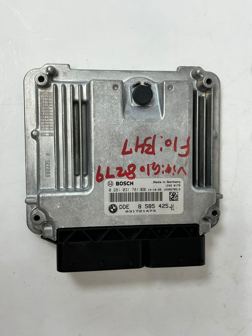 BMW F10 B47 Engine Control Unit ECU SET DDE +CAS4+ 1KEY 8585425 OEM