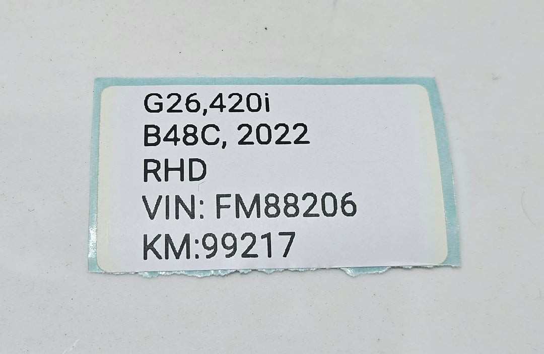 5A5A9F4-2022 BMW X5 G05 G26 G30 RHD Instrument Cluster Speedometer OEM