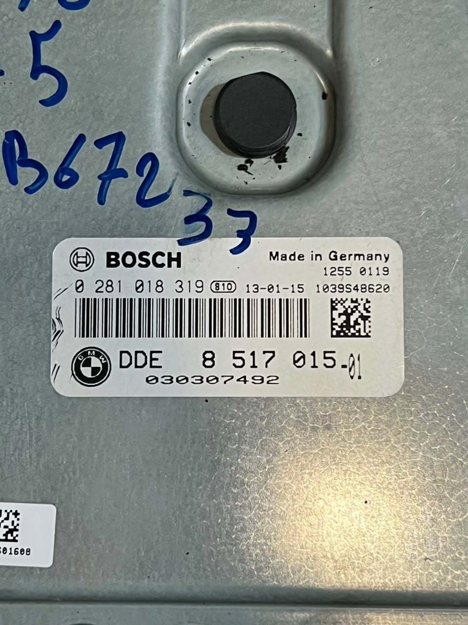 2006-2013 BMW X5 E70 N57 Engine Control Unit ECU SET DDE + CAS3 + 1KEY 8517015
