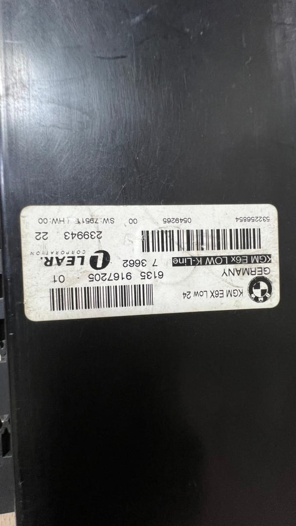 BMW Body Gateway Control Module 9167205 5 and 6 Series E60 E61 E63 E64