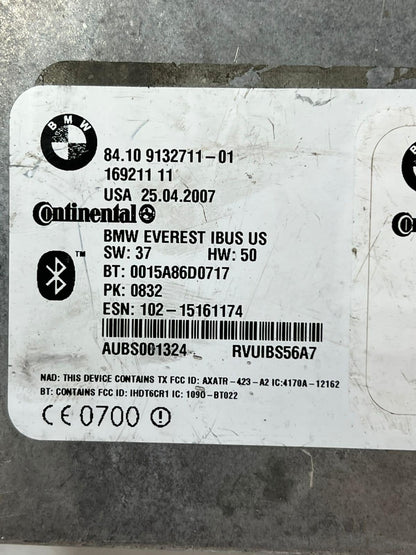 2005-2006 BMW X5 Telematics Control Module 9132711 OEM
