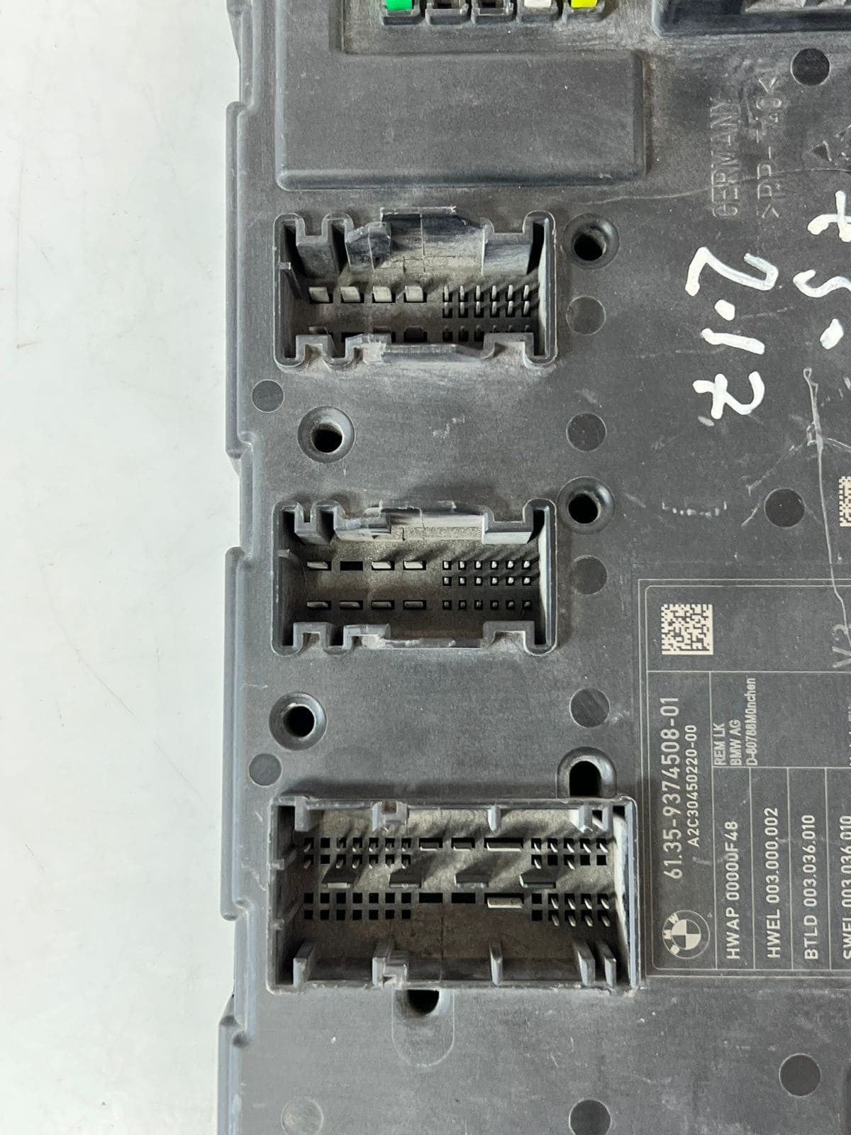 2014-2016 BMW 228i F20, F21, F22, F23 Rear Body Control Module 9374508