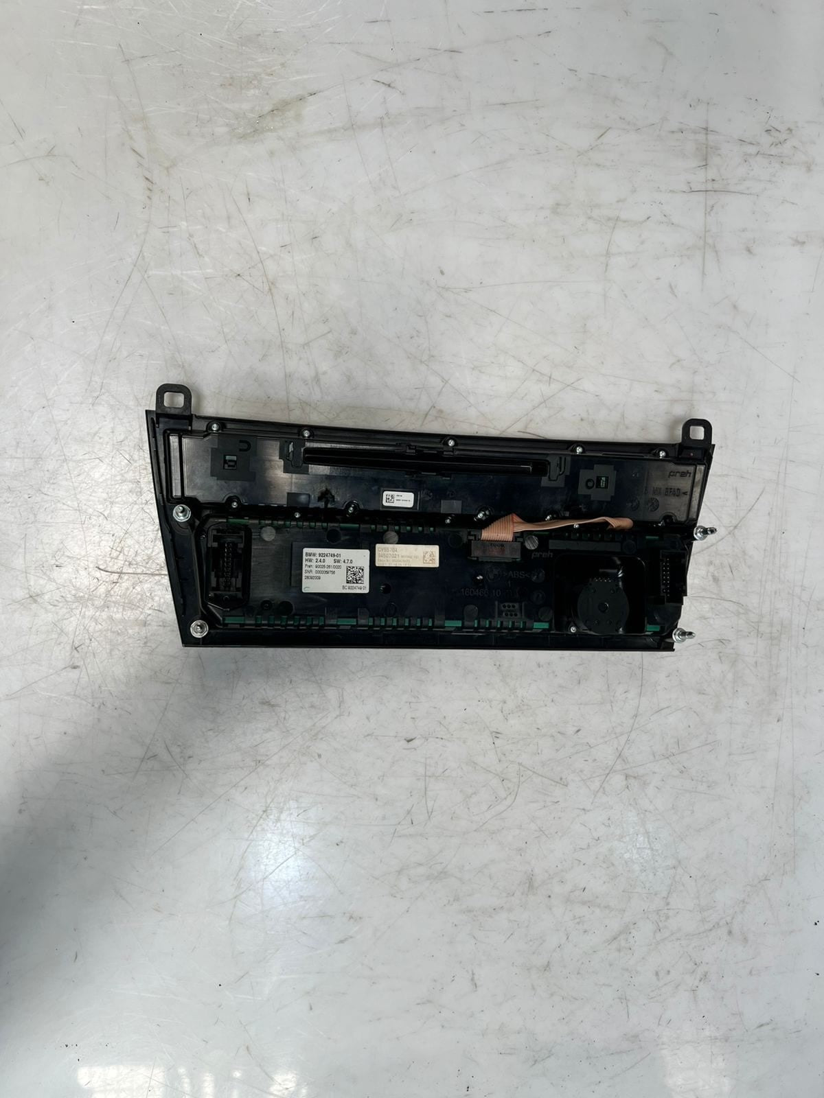 BMW 7 Series F01, F02, F03, F04 Climate Control Unit A/C PANEL 9224749 OEM