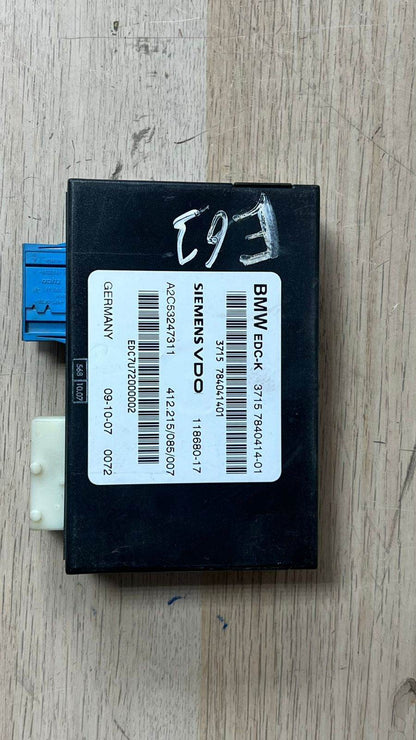 2008-13 BMW M3 Active Suspension Control Module 7840414  E9X M3, E60 E61 M5, E63