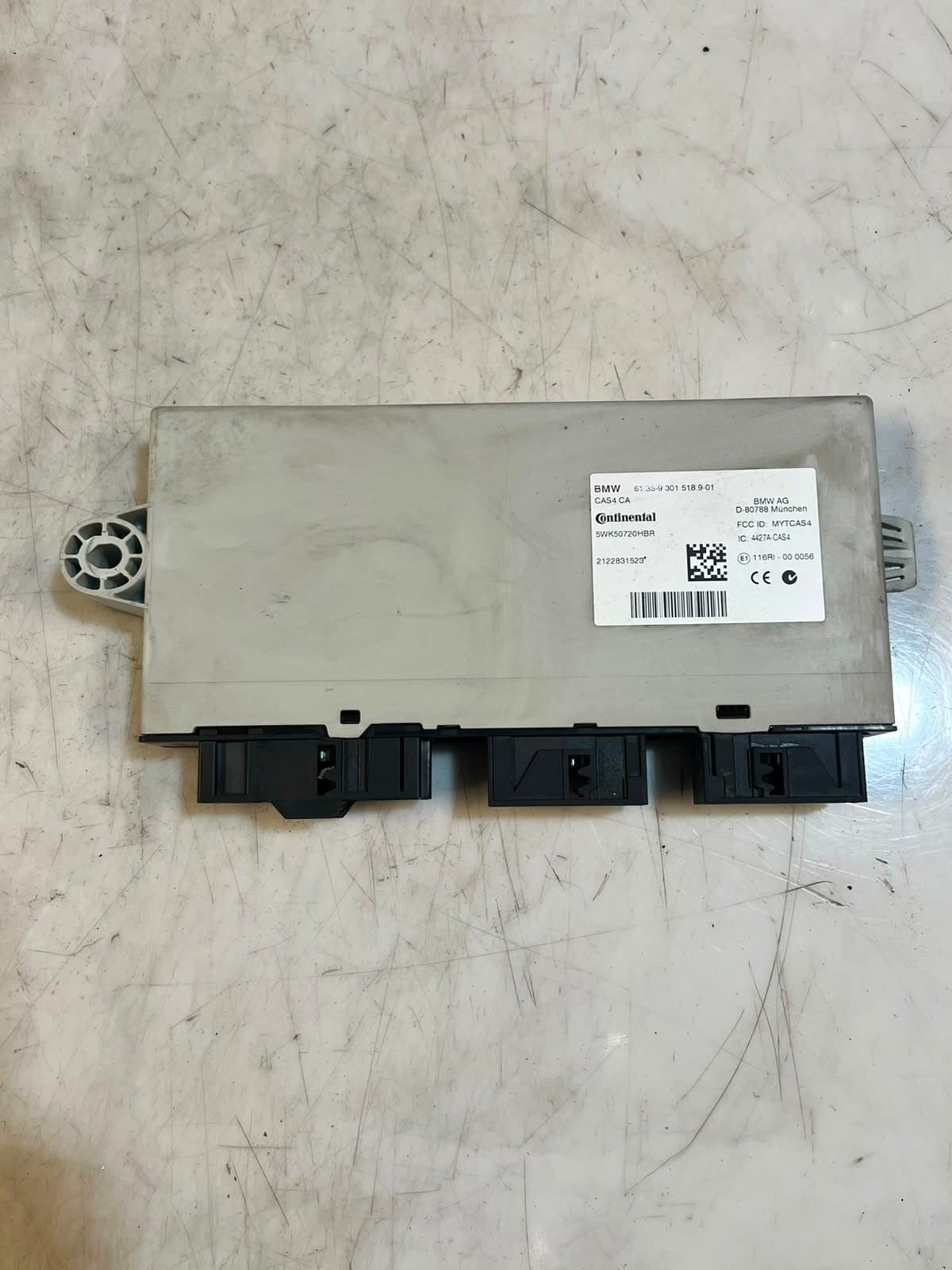 2013 BMW F01 LCI 750i N63N ECU Engine Control Module SET DME+CAS4+1KEY 7649828