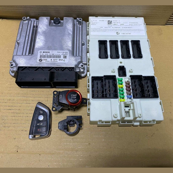 2013-2018 BMW X5 F15 DIESEL 3.0 ECU SET Engine Control Module 8577842