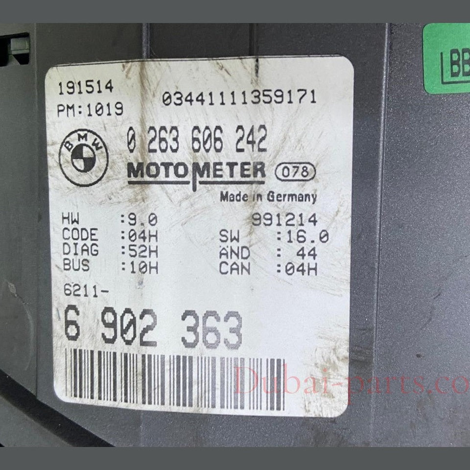 OEM BMW E46 speedometer instrument cluster 6902363 Moto meter