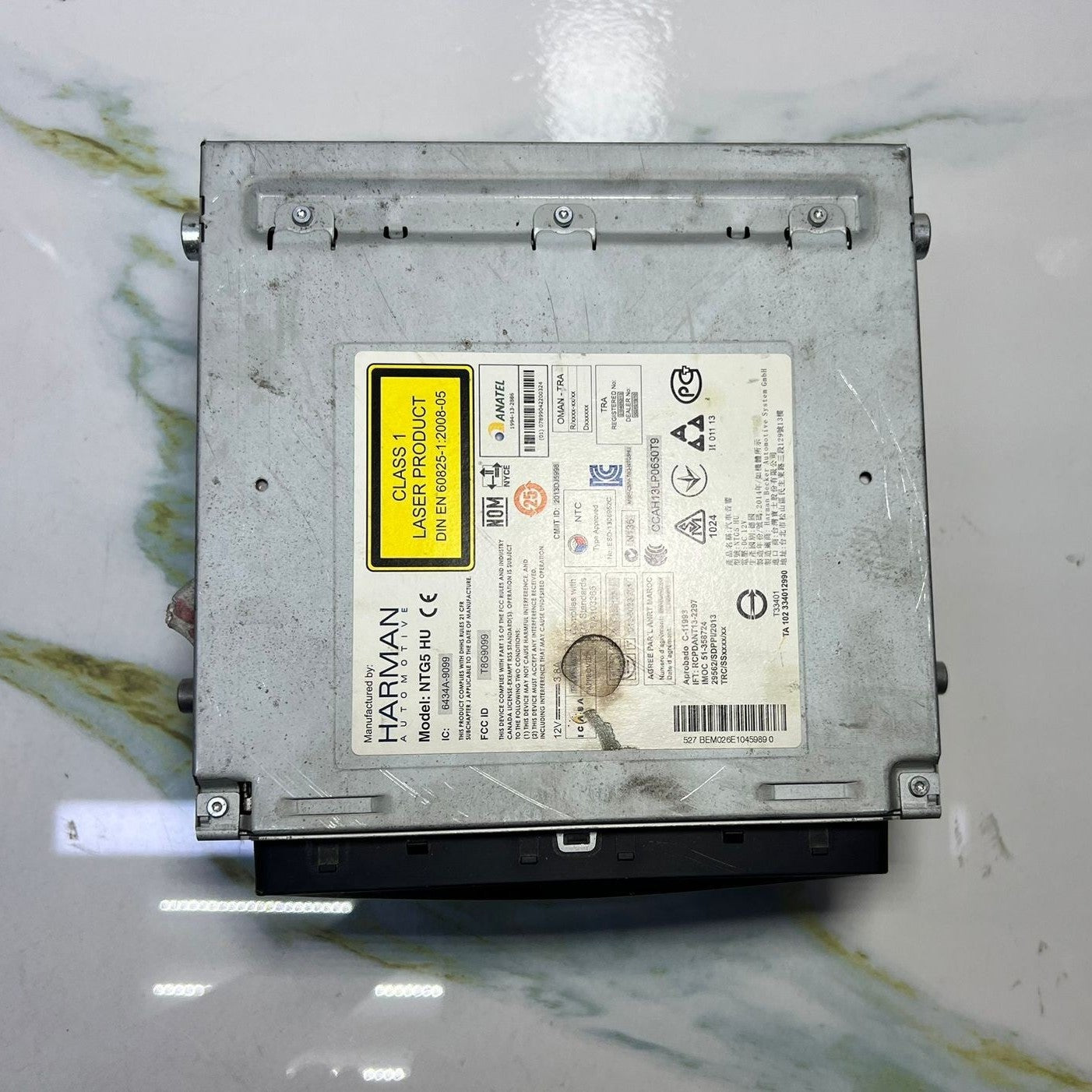 2014–2020 Mercedes-Benz W222 W217 S-Class Head Unit CD Player A217 9003501 OEM