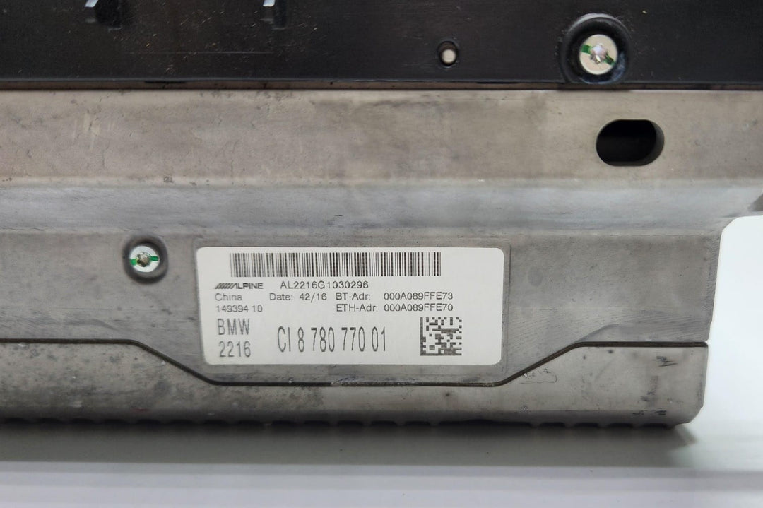 BMW F30 Sat Nav Computer Navigation Head Unit Nbt Evo 8780770 F06 F20 G11 G30 