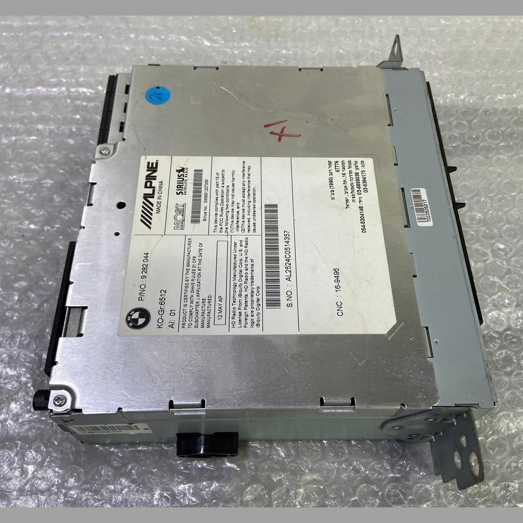 OEM BMW X3 X1 Satellite Radio Cd Module Alpine Head UNIT 9282044