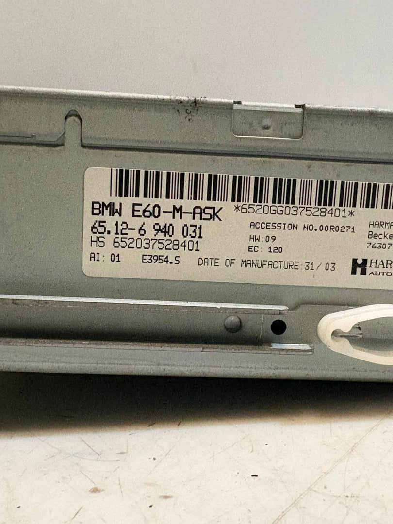2004-2007 BMW 530i 5 Series E60 E61 M5 M6 Radio Am/Fm Cd Player Receiver 6940031