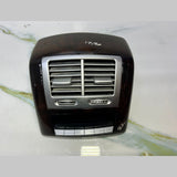 07-13 Mercedes W221 S600 S400 Rear Center Console A/C Air Vent Trim Wood OEM