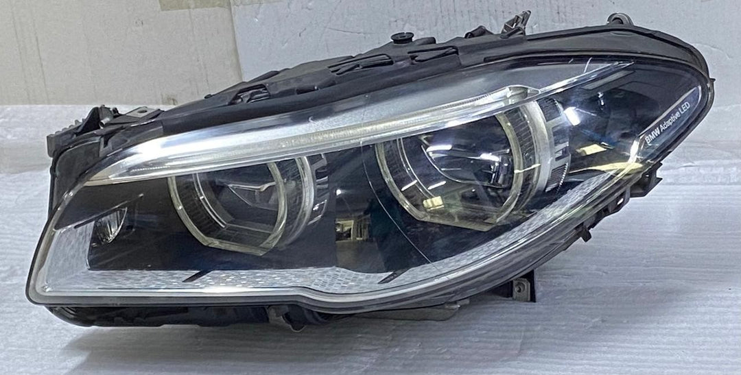 OEM BMW F10 F11 LEFT SIDE PASSENGER SIDE HEADLIGHT RHD ECE 7378521 NO MODULE