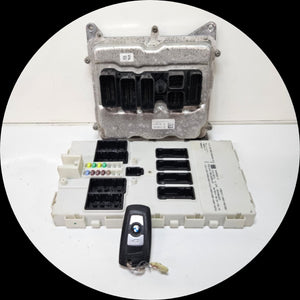8606306-2012-2018 BMW 3 Series 2.0 320i N20 Engine Control Unit ECU DME Key Set
