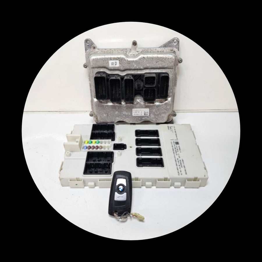 8606306-2012-2018 BMW 3 Series 2.0 320i N20 Engine Control Unit ECU DME Key Set