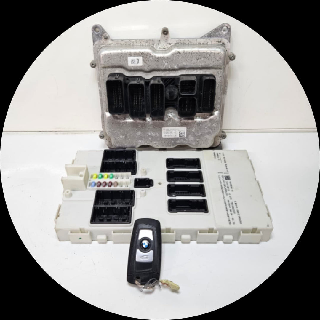 8606306-2012-2018 BMW 3 Series 2.0 320i N20 Engine Control Unit ECU DME Key Set